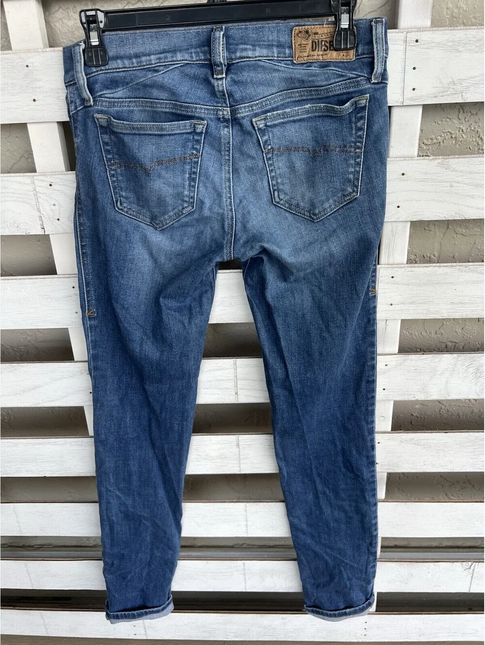 Diesel Getlegg Stretch Slim Skinny Jeans Women's Size W28xL30 Blue.